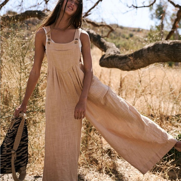 Free people sun drenched overalls - Picture 3 of 7